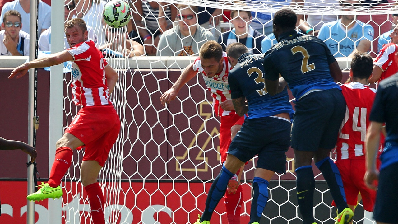Olympiacos beats Manchester City as Minnesota hopes for global soccer relevance